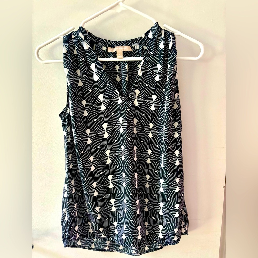 Banana Republic sleeveless blouse